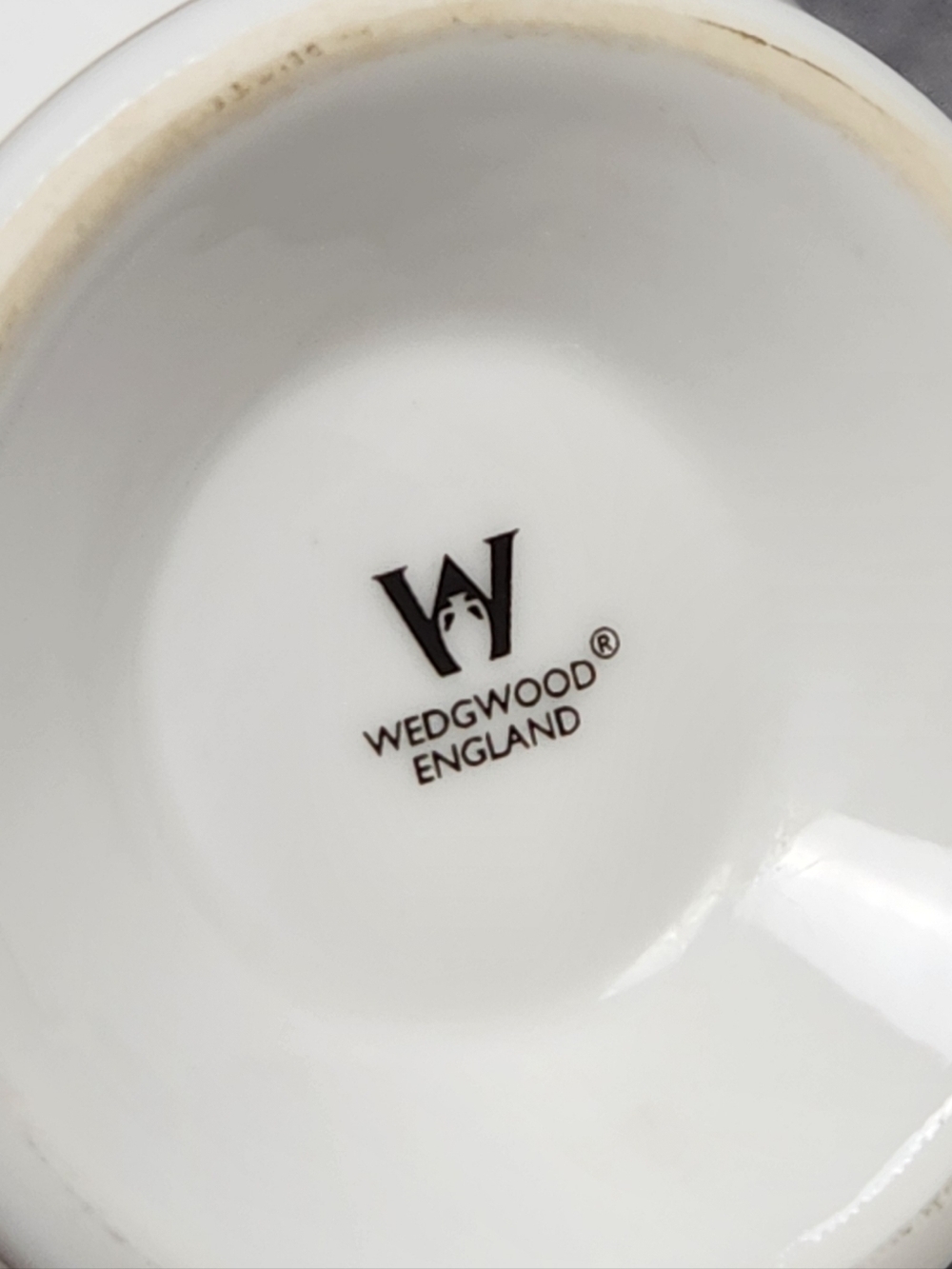 Vintage Wedgwood England Persia Pattern Fine China Tea Cups  6 Pc - Picture 4 of 9